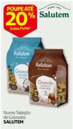 Auchan Numa Seleção de Granolas Salutem promoção