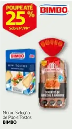 Auchan Mini tostas bimbo promoção