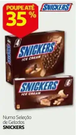 Auchan snickers ice cream promoção