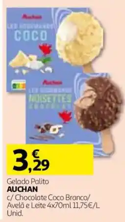 Auchan Gelado Palito Auchan promoção