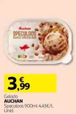 Auchan gelado auchan speculoos promoção
