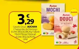 Auchan gelado douci auchan cheesecake de morango promoção