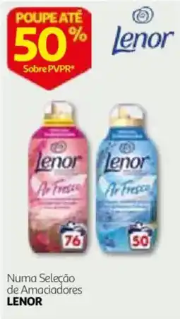 Auchan Amaciadores lenor promoção