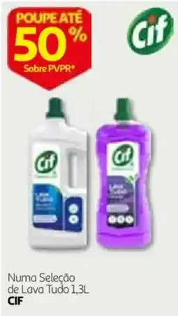 Auchan Lava Tudo Cif promoção