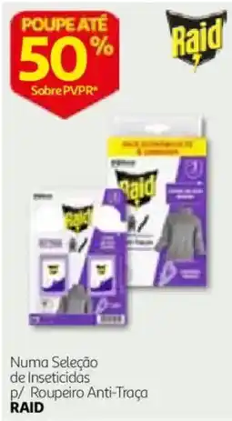 Auchan Roupeiro Anti-Traça Raid promoção