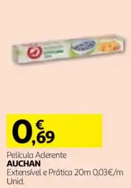 Auchan Película Aderente Auchan promoção