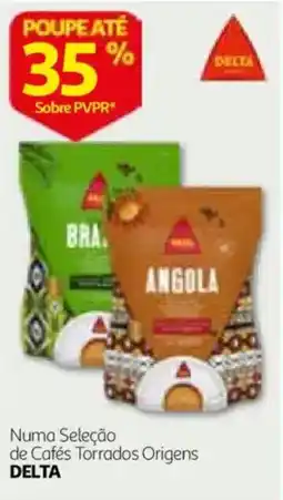 Auchan Numa Seleção de Cafés Torrados Origens Delta promoção