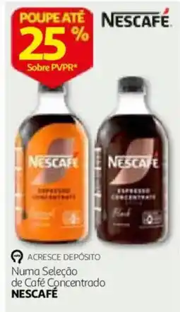 Auchan Nescafé café concentrado promoção