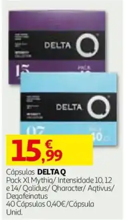 Auchan Cápsulas delta q promoção
