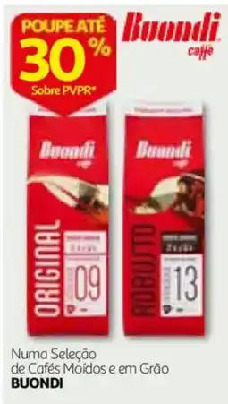 Auchan Buondi cafè promoção
