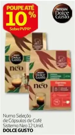 Auchan Cápsulas de Café Sistema Neo 12 Unid. Dolce Gusto promoção