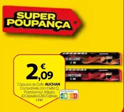 Auchan Cápsulas de Café Auchan promoção