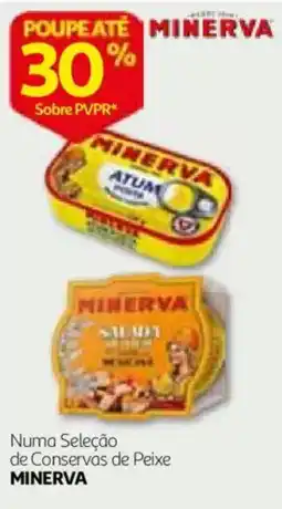 Auchan Conservas de Peixe Minerva promoção