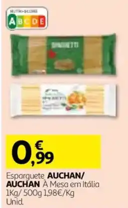 Auchan Esparguete auchan promoção