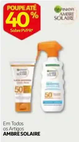 Auchan Garnier Ambre Solaire promoção
