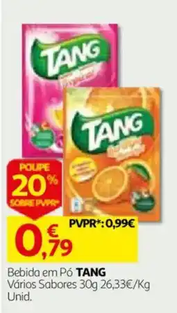 Auchan Bebida em Pó TANG promoção