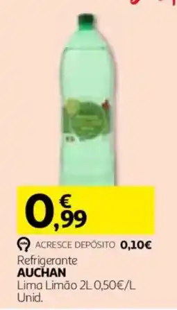 Auchan Refrigerante auchan lima limão promoção