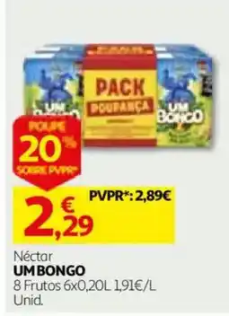 Auchan Néctar umbongo promoção