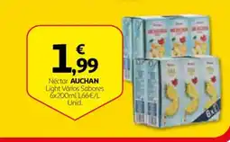 Auchan Néctar auchan light vários sabores promoção