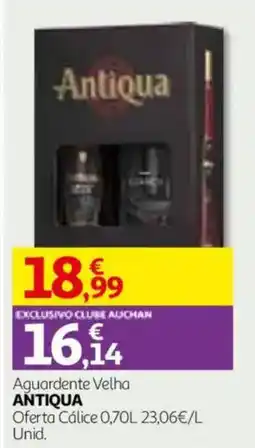 Auchan Aguardente Velha Antiqua promoção