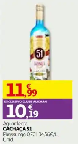 Auchan Cachaça 51 promoção
