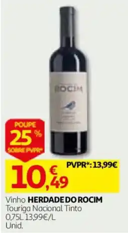 Auchan Vinho Herdade do Rocim promoção