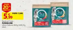 Auchan Ração p/ Gato Purina One promoção