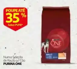 Auchan Ração p/ Cão Purina One promoção