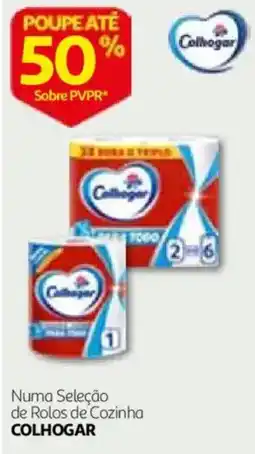 Auchan rolos de cozinha colhogar promoção