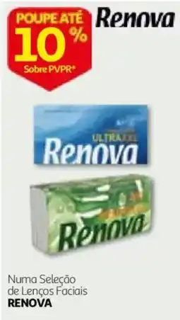 Auchan lenços faciais renova promoção