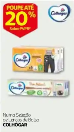 Auchan lenços de bolso colhogar promoção