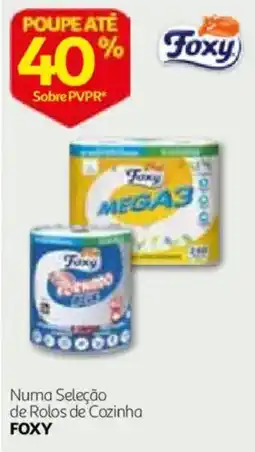 Auchan Numa seleção de rulos de cozinha foxy promoção
