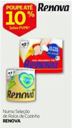 Auchan renova numa seleção de rolos de cozinha promoção