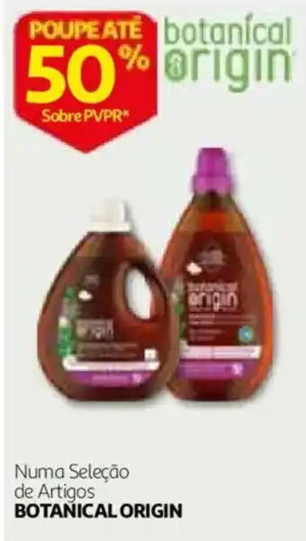 Auchan Numa seleção de artigos botanical origin promoção