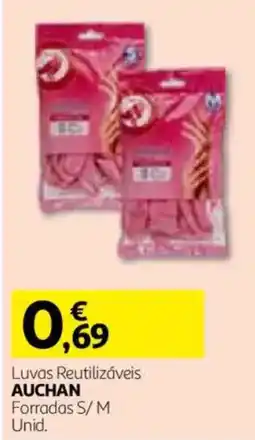 Auchan luvas reutilizaveis auchan promoção