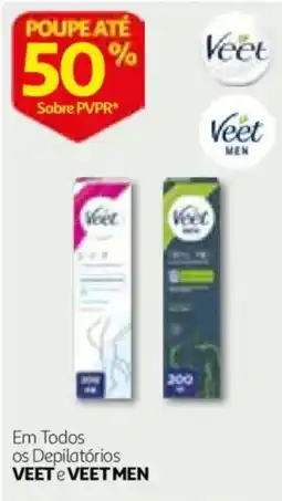 Auchan depilatórios veet e veet men promoção
