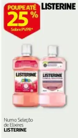 Auchan Listerine numa seleção de elixires listerine promoção