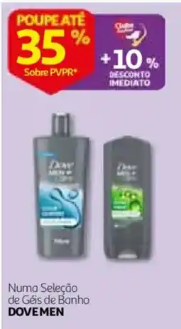 Auchan Géis de Banho Dove Men promoção