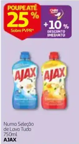Auchan Numa Seleção de Lava Tudo AJAX promoção