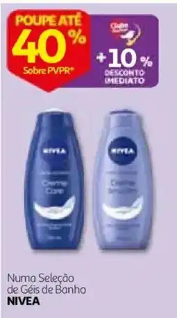 Auchan Numa Seleção de Géis de Banho NIVEA promoção
