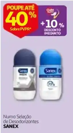 Auchan Sanex desodorantes promoção