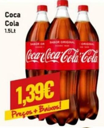 Belita Coca COla 1.5lt promoção