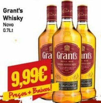 Belita Grant's Whisky Novo 0,7lt promoção