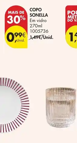 Pingo Doce Copo sonella promoção