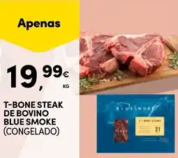 Continente T-bone steak de bovino blue smoke promoção