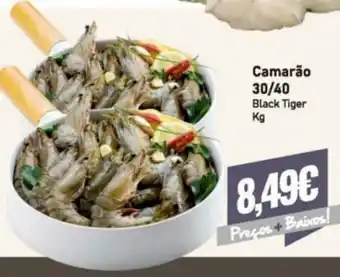 Belita Camarão 30/40 Black Tiger promoção