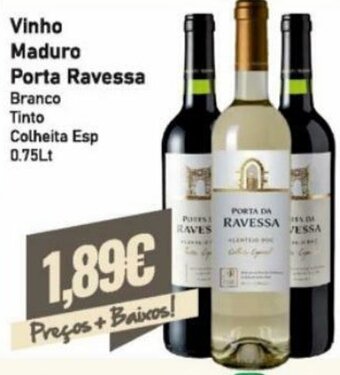 Vinho Maduro Porta Ravessa 0,75lt