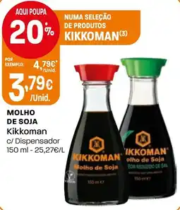 Intermarché molho de soja kikkoman promoção