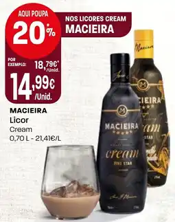 Intermarché Macieira Licor Cream promoção