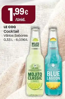 Intermarché Le coq cocktail vários sabores promoção